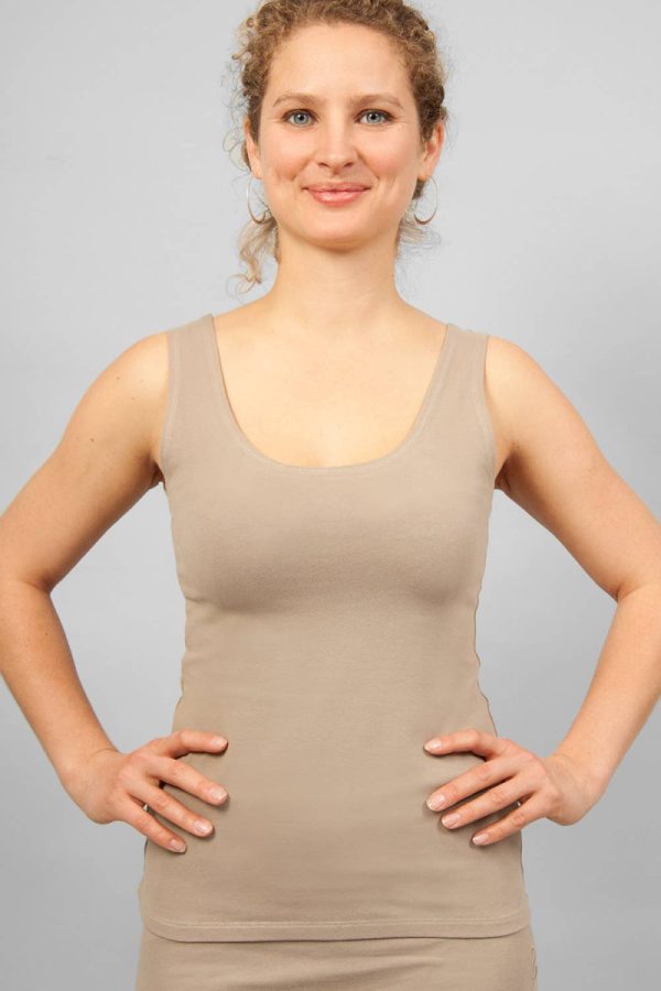 Sohang Yoga topp - Taupe - Bilde 3